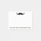 Curly Mustache Post-it Klebezettel (Vorderseite)