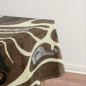 Curly Ocean Whitecaps Tischdecke (Beispiel)