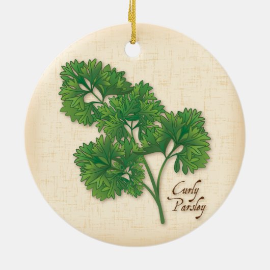 Curly Parsley Ornament (Hinten)