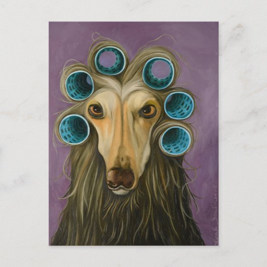 Curly Postkarte (Vorderseite)