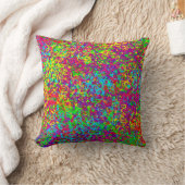 Curly Ribbons (ckc) Square Throw Kissen (Decke)