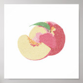 Curly Sweet Peaches Poster (Vorne)