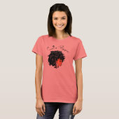 CURLZ T - Shirt "LIZA CURLS POPPIN" (Vorne ganz)