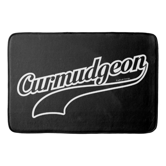 Curmudgeon Bath Mat Badematte (Vorderseite)