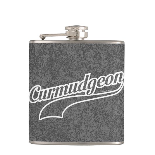 Curmudgeon Hip Flask Flachmann (Vorderseite)