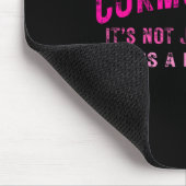 Curmudgeon It's Not Just A Word, It's A Lifestyle Mousepad (Ecke)