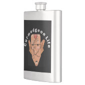 Curmudgeon Life Flachmann (Links)