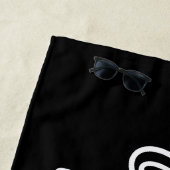 Curmudgeon Strandtuch (Beispiel)