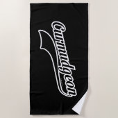 Curmudgeon Strandtuch (Vorderseite)