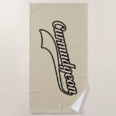 Curmudgeon Strandtuch (Vorderseite)
