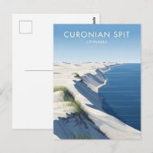 Curonian Spit Lithuania Travel Postkarte (Vorne/Hinten)