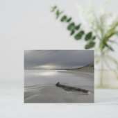 Curraclostrand im Winter Postkarte (Stehend Vorderseite)