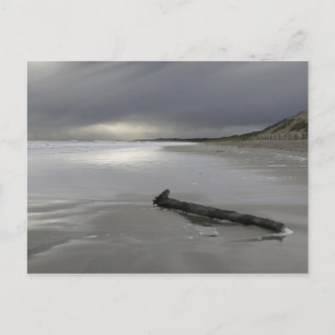 Curraclostrand im Winter Postkarte