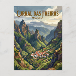 Curral das Freiras Portugal Postkarte