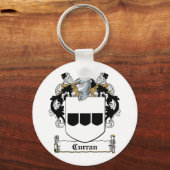 Curran-Familienwappen Schlüsselanhänger (Vorderseite)