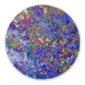 Currant-Blätter Tree Art Keramik Tile Knob Keramikknauf (Vorderseite)