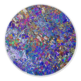 Currant-Blätter Tree Art Keramik Tile Knob Keramikknauf