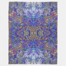 Currant Blätter Tree Art Meditation Fleece Blanket
