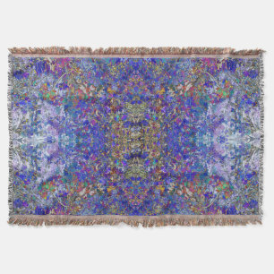Currant-Blätter Tree Art Meditation Throw Blanket Decke