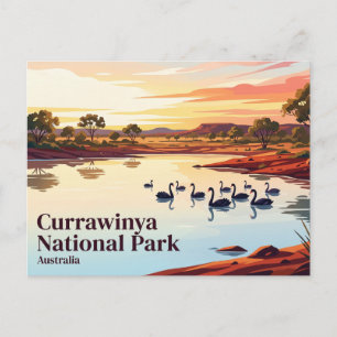 Currawinya-Nationalpark Australien Postkarte