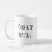 Currently Reading… Minimalist Book Lover  Kaffeetasse (Links)