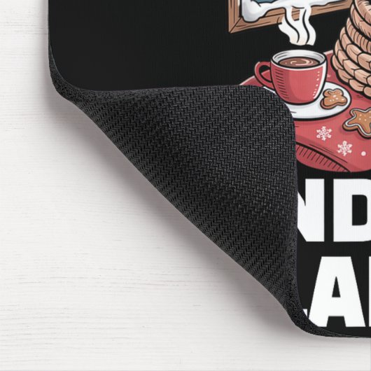 Currently Under A Blanket Cat Cute Lazy Cat Lover  Mousepad (Ecke)