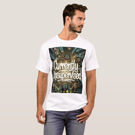 CURRENTLY UNSUPERVISED T-SHIRT (Vorne ganz)