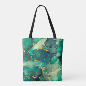 Currents of translucent hues, snaking metallic swi tasche (Rückseite)
