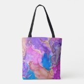 Currents of translucent hues, snaking metallic swi tasche (Rückseite)