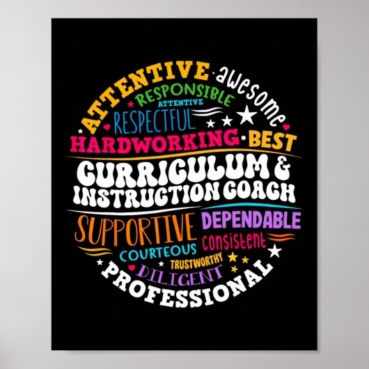 Curriculum And Instruction Coach Appreciation Week Poster (Vorne)