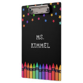 Curriculum "Black Crayons & Stars" Klemmbrett (Links)