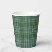 Currie Clan Tartan Kariert Paper Cups Pappbecher (Vorderseite)