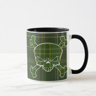 Currie Tartan-Schädel keine Fahnen-Tasse Tasse