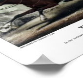 Currier and Ives - The Escape of Sgt Champe Poster (Ecke)