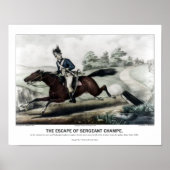 Currier and Ives - The Escape of Sgt Champe Poster (Vorne)