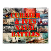 Currier & Ives Naval Battles Kalender (Titelbild)