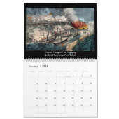 Currier & Ives Naval Battles Kalender (Jan 2026)