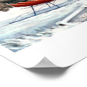 Currier & Ives - Poster - DIE STRASSE, WINTER (Ecke)