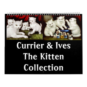 Currier & Ives - The Kitten Collection Kalender