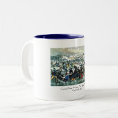 Currier u. Ives - Tasse - Central- Parkwinter (Vorderseite Links)