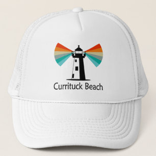 Currituck Beach Leuchtturm Regenbogen Truckerkappe