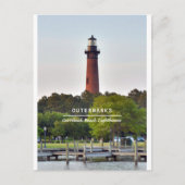 Currituck Beach Light. Postkarte (Vorderseite)