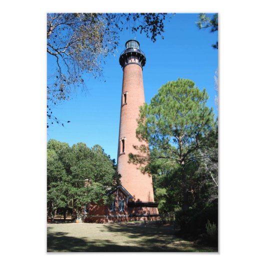Currituck Beach Lighthouse Fotodruck (Vorne)