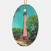 Currituck Beach Lighthouse Oval Ornament (Links)