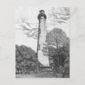 Currituck Beach Lighthouse Postcard Postkarte (Vorderseite)