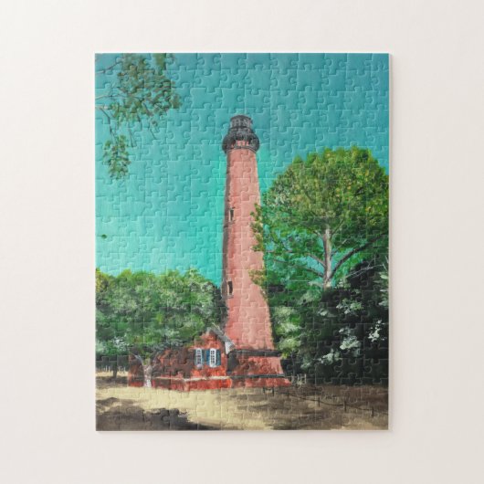 Currituck Beach Lighthouse Puzzle (Vertikal)