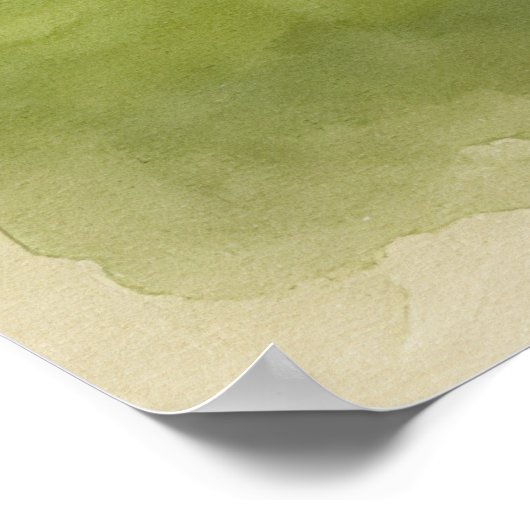 Currituck Beach Lighthouse Watercolor Poster (Ecke)