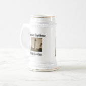 Currituck-Leuchtturm Bierglas (Vorderseite Links)