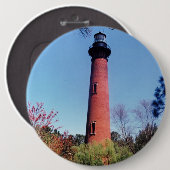 Currituck-Leuchtturm Button (Vorne & Hinten)