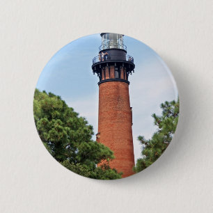 Currituck Leuchtturm Button